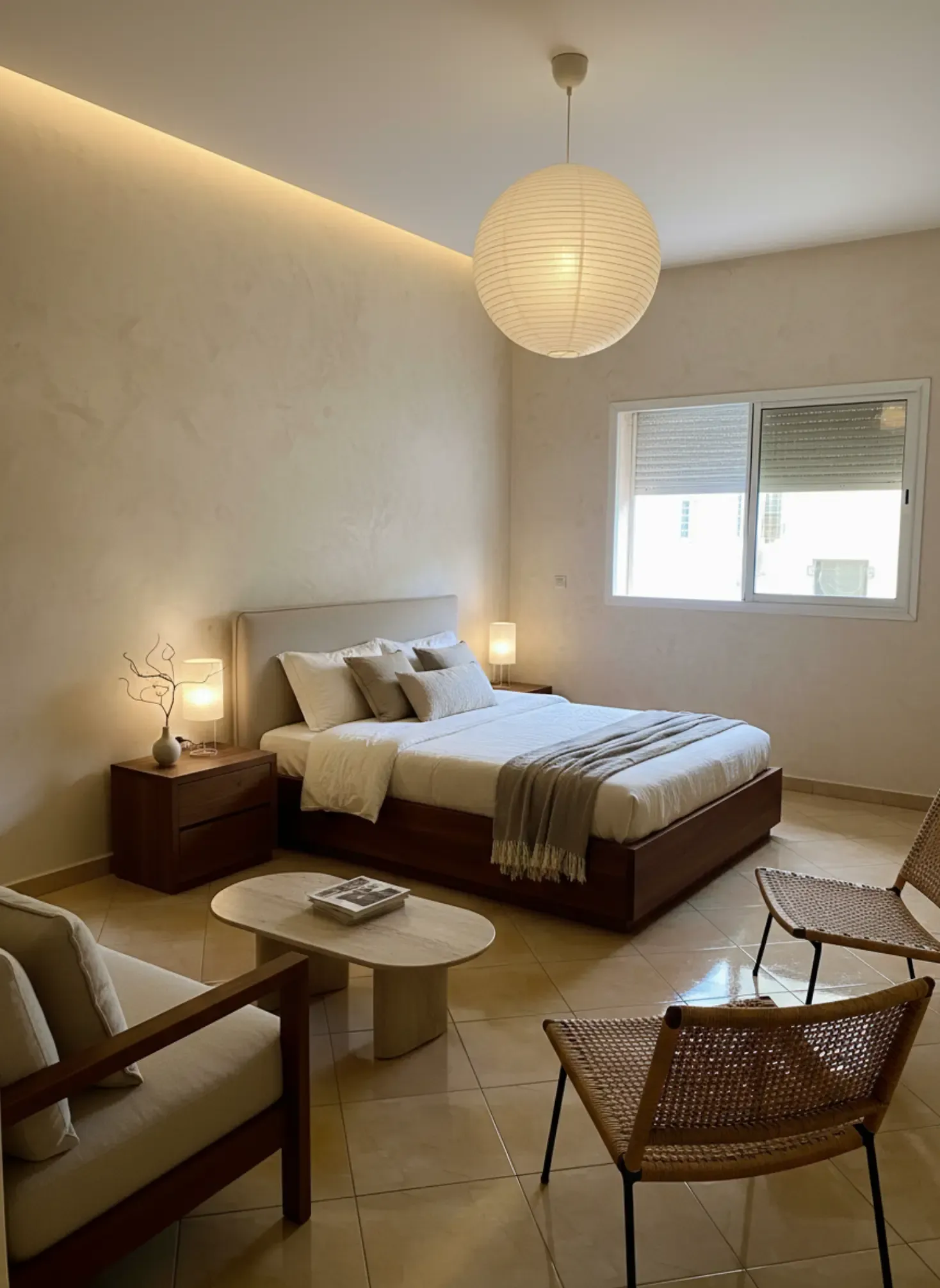 After makeover - AI redesigned room